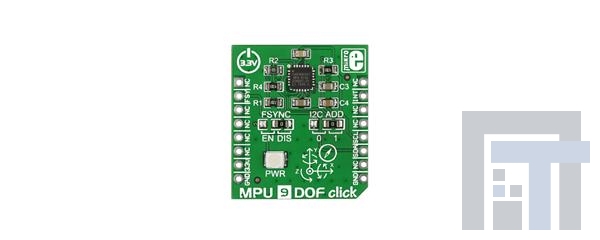 MIKROE-1719 Инструменты разработки многофункционального датчика MPU 9DOF click