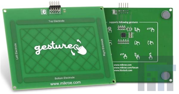 MIKROE-1723 Инструменты разработки датчика положения Gesture board
