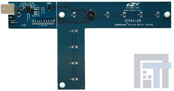SI1140DK Инструменты разработки многофункционального датчика EVAL BRD SI1143-A10-GM