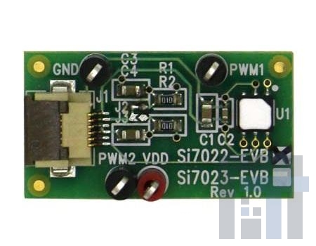 SI7022-23-EVB Инструменты разработки многофункционального датчика USB dongle rib cbl 2pstg stmp brds