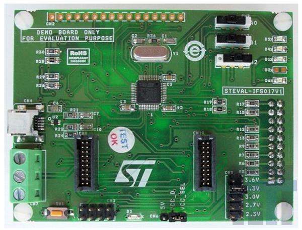 STEVAL-IFS017V1 Инструменты разработки температурного датчика Multiple-device BRD Temp Sensor RTC