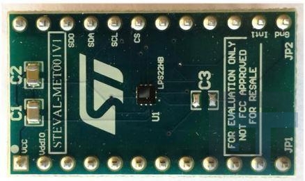 STEVAL-MET001V1 Инструменты разработки датчика давления LPS22HB adapter board for a standard DIL 24 socket