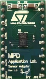 STEVAL-MKI020V1 Инструменты разработки датчика ускорения LIS344AL Adapter BRD Plug into DIL 20