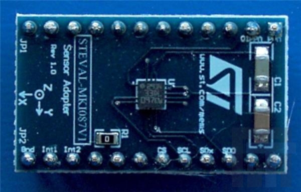STEVAL-MKI087V1 Инструменты разработки датчика ускорения LIS331DL Adapter Motion Sensor BRD