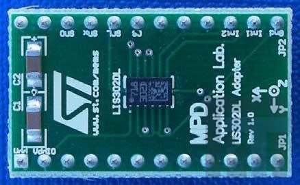 STEVAL-MKI104V1 Инструменты разработки датчика ускорения MEMS Sensor Module Development Tools