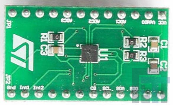 STEVAL-MKI120V1 Инструменты разработки датчика давления LPS331AP Adapter Board for STD DIL24