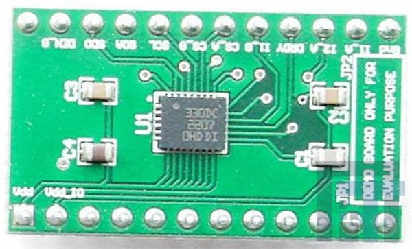 STEVAL-MKI122V1 Инструменты разработки датчика ускорения LSM330DLC Adapter Board for STD DIL24