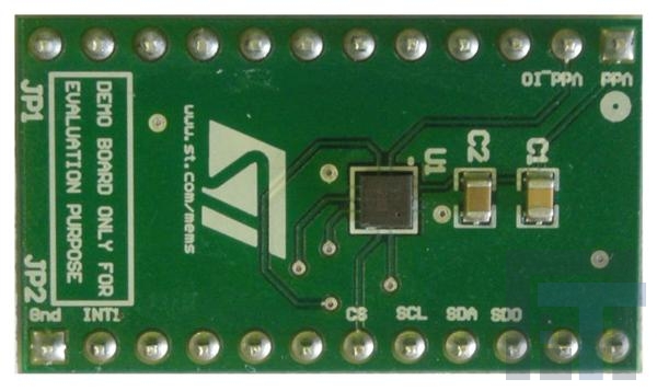 STEVAL-MKI142V1 Инструменты разработки многофункционального датчика LPS25H adapter board for standard DIL24 socket