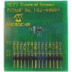 TC77DM-PICTL Инструменты разработки температурного датчика TC77 Thermal Sensor PICtail Demo