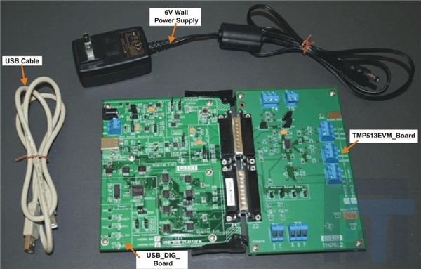 TMP513EVM Инструменты разработки температурного датчика TMP513 Eval Mod