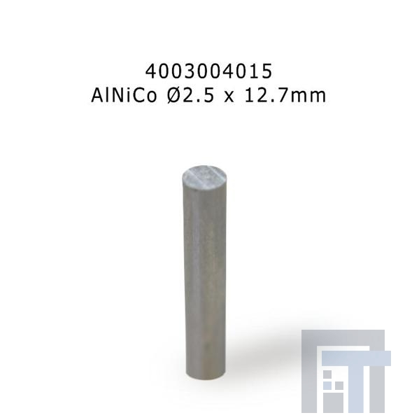 alnico500-2.5x12.7mm Измерительное оборудование и принадлежности Permanent Magnet ALNICO 2.5x12.7mm