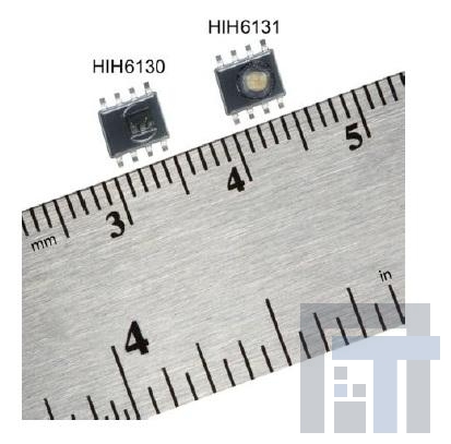 HIH6131-000-001 Датчики влажности для монтажа на плате SPI,4%RH,SOIC-8 SMD Hydrophobic filter