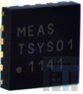 TSYS01 Температурные датчики для монтажа на плате 16/24bit Resolution SPI / I2C Interface