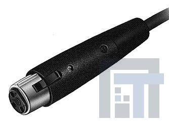 A3F Разъемы XLR 3 PIN FEMALE PLUG