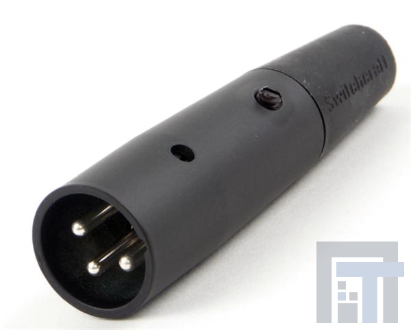 A4MBAU Разъемы XLR 4 PIN MALE QG PLUG W