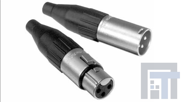 AC3M Разъемы XLR METAL PLUG CABLE 3 PIN