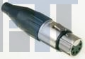 AC5F Разъемы XLR METAL SOCKET 5 POSITION