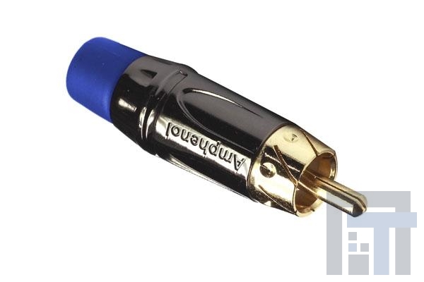 ACPL-CBL Соединители RCA  RCA PLG BLK Chromate Blue Flex Grommet