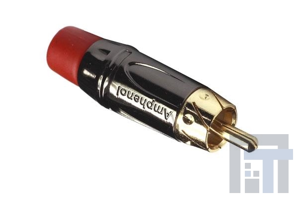 ACPL-CRD Соединители RCA  RCA PLG BLK Chromate Red Flex Grommet