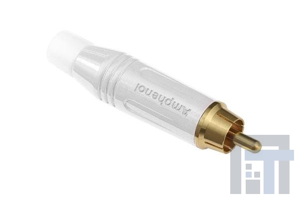 ACPR-WHT Соединители RCA  Plug Flex grommet White