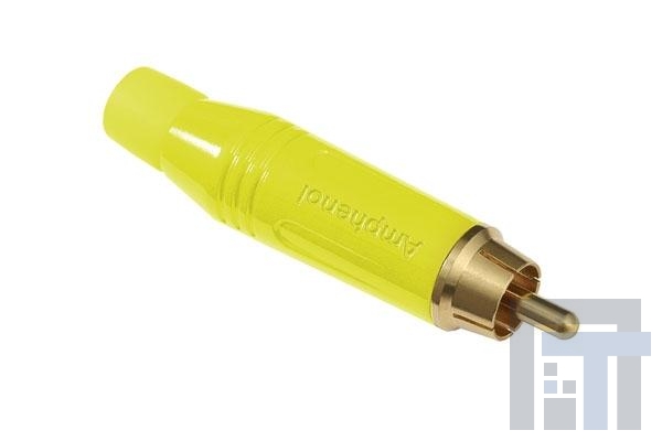 ACPR-YEL Соединители RCA  Plug Flex grommet Yellow