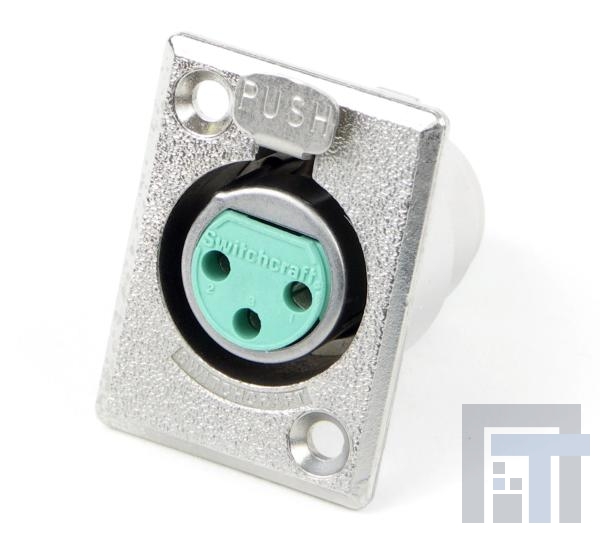 D5FBX Разъемы XLR FEMALE PANEL MT CONN