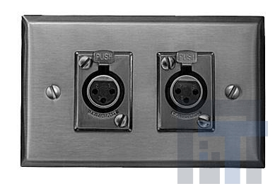 K3FS Разъемы XLR DUAL FEMALE SOCKET