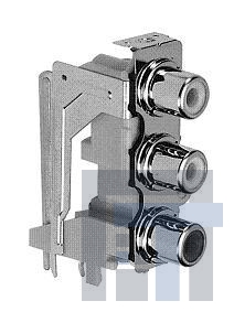 PJRAS1X3S01AU Соединители RCA  PHONO JACK