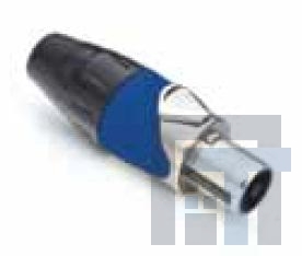 SP-2-FBS Акустические разъемы 2P Cable Conn Solder Metal Black/Blue