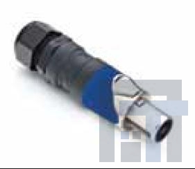 SP-2-FNSG Акустические разъемы 2P Cable Conn Solder PG Gland Nickel/Blue