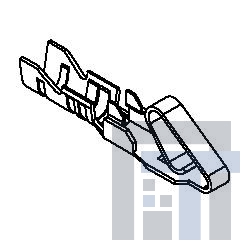 08-65-0106 Проводные клеммы и зажимы 2.54mm KK Term Lse il .25Au