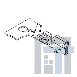 08-70-0056-(CUT-STRIP) Проводные клеммы и зажимы 28-22 AWG SPOX TERM Cut Strip of 100