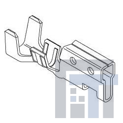 08-70-1031-(CUT-STRIP) Проводные клеммы и зажимы SPOX TERM 18-24G FEM Cut Strip of 100