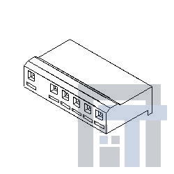 09-50-1023 Проводные клеммы и зажимы 2CKT FM CRMP HOUSING W/FRICTION RAMP