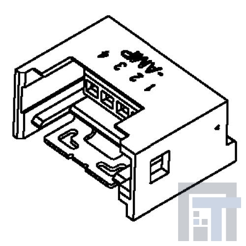 1-1565994-4 Проводные клеммы и зажимы 2MM RITS HDR 04P R/A SMT BOSS