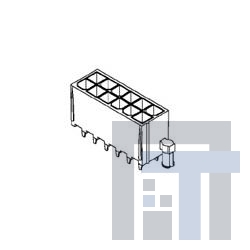 1-1586492-0 Проводные клеммы и зажимы 10P DUAC 94V2 W0PEG WO/DH 30LF