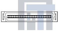 1-1734331-7 Проводные клеммы и зажимы RCPT 68P VERT .050 T/H