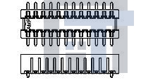 1-179871-0 Проводные клеммы и зажимы 2.0 AF REC ASSY ON/TAPE 10P V