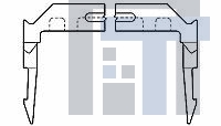 1-499252-1 Проводные клеммы и зажимы 044 STRAIN RELIEF A-L RCPT