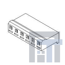 10-01-3086 Проводные клеммы и зажимы 5.08MM CRIMP HSG 8P