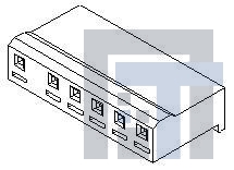 10-63-3024 Проводные клеммы и зажимы 5/7.5MM KK SPOX HOUSING 519902