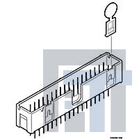 10056845-114LF Проводные клеммы и зажимы 14P 2RW R/A HEADER LOW PROF GLD PLTG