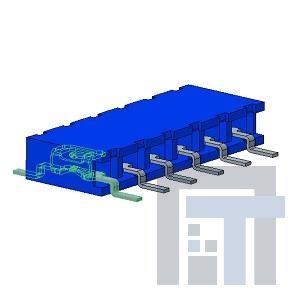 10131931-102ULF Проводные клеммы и зажимы MINITEK RECEP SR HCC SMT