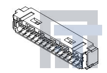 104091-1520 Проводные клеммы и зажимы 1.25 WTB CONN. Header Assy R/A -15P