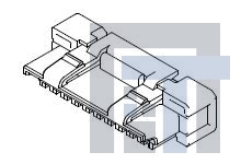 104092-1000 Проводные клеммы и зажимы 1.25 WTB R/A CONN. 10P Housing