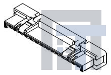 104092-2000 Проводные клеммы и зажимы 1.25 WTB R/A CONN. 20P Housing