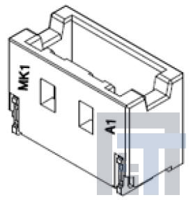 104127-0410 Проводные клеммы и зажимы 1.0mm W-to-B Conn. Header Assy 4P