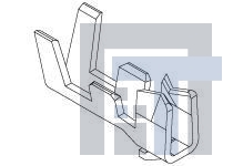 104466-8002 Проводные клеммы и зажимы CRIMP TERM FOR 2.0/ 1.25MM WTB CONN