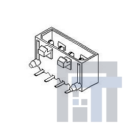 15-24-4048 Проводные клеммы и зажимы 4P POWER RECEPTACLE