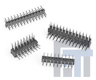 151216-8422-TB Проводные клеммы и зажимы 16P STRT SOLDER TAIL